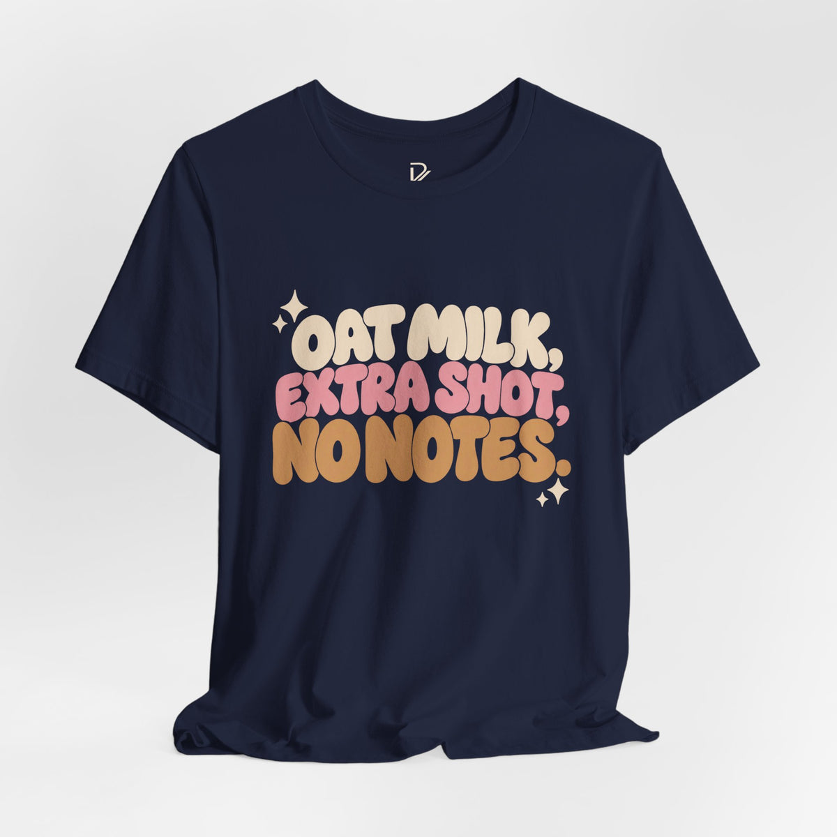 Oat Milk Extra Shot No Notes T-Shirt