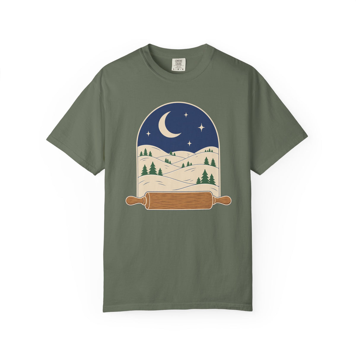 Rolling Pin Winter Hills T-Shirt