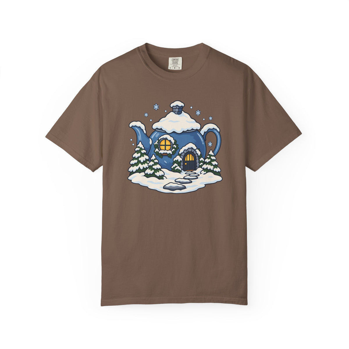 Winter Camp Coffee Patch T-Shirt