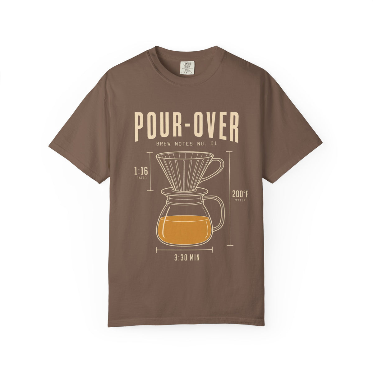 Pour-Over Coffee Brewing T-Shirt