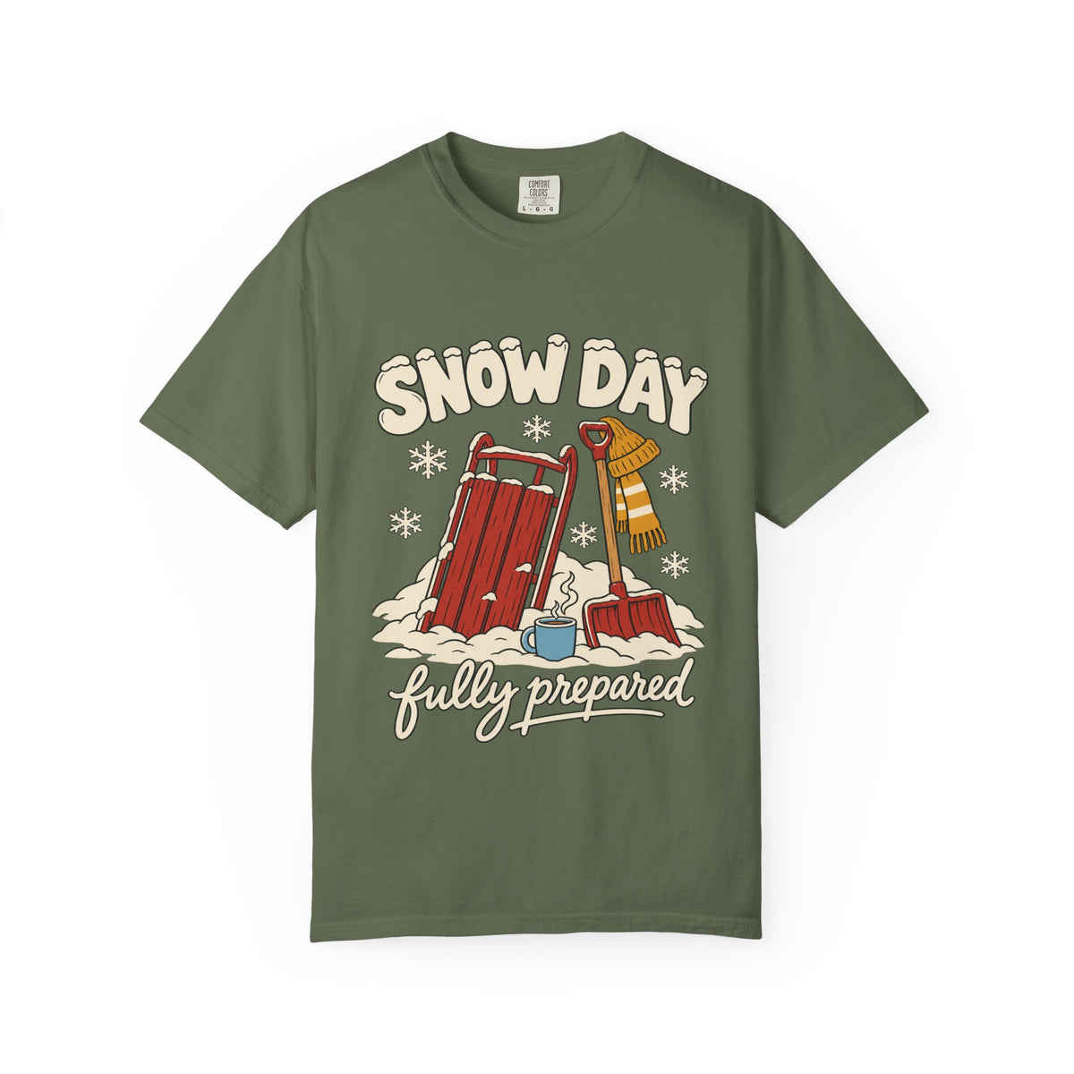 Snow Day Fully Prepared Winter T-Shirt