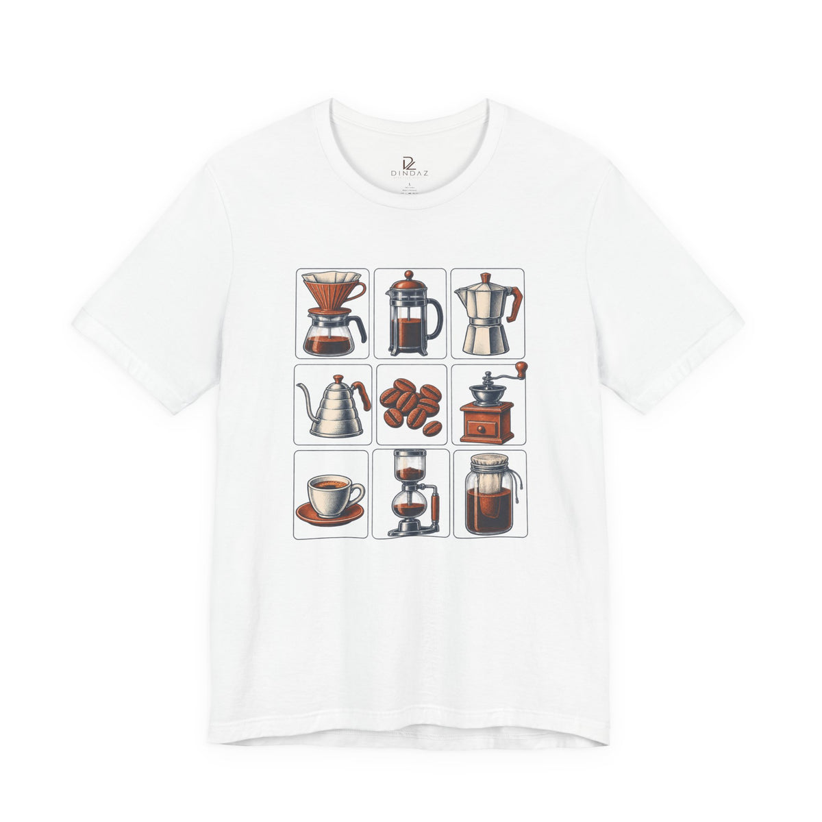Coffee Brew Methods T-Shirt