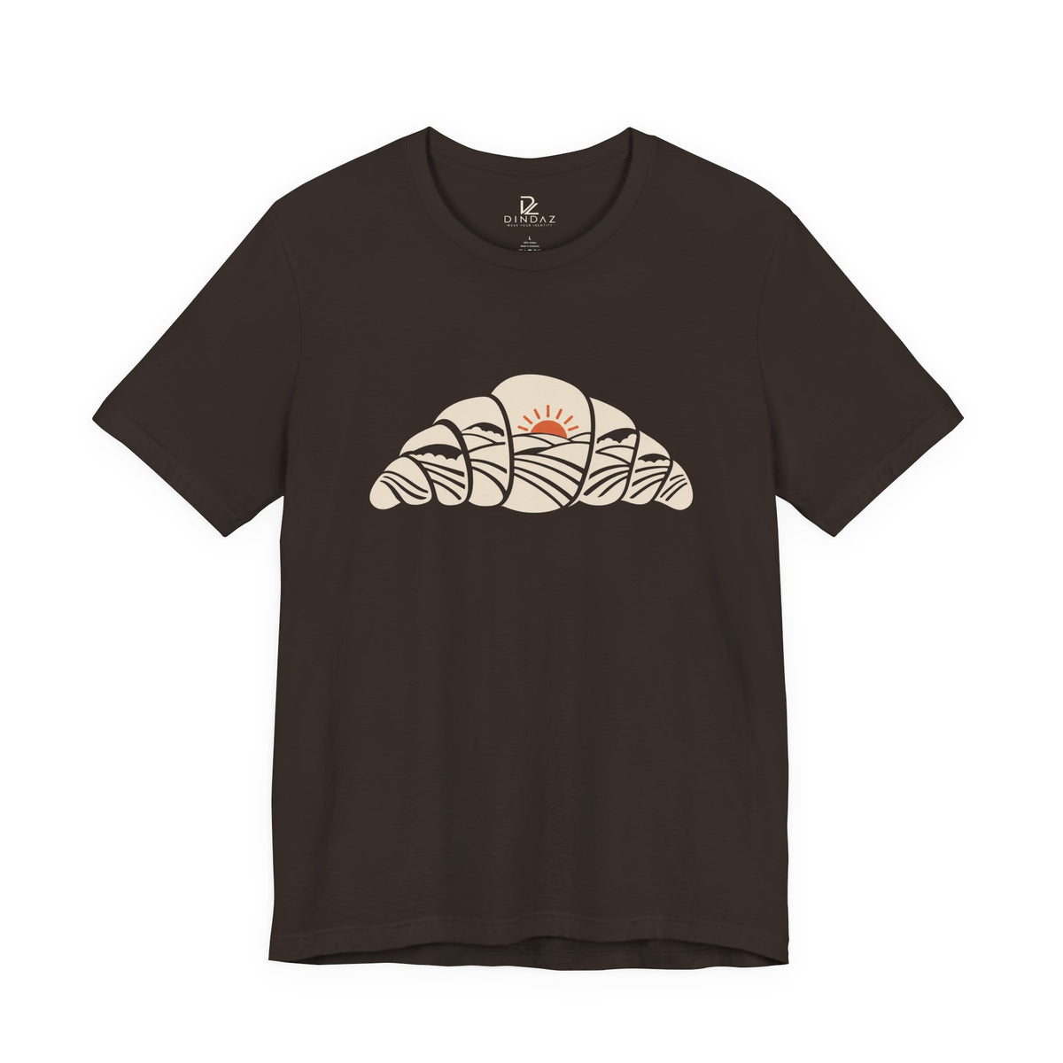 Croissant Landscape T-Shirt