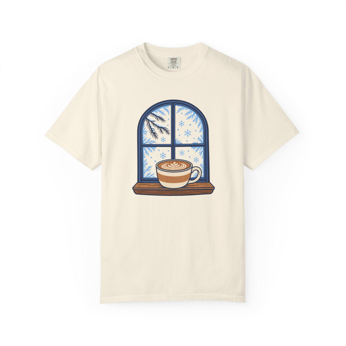 Frosted Window Latte T-Shirt