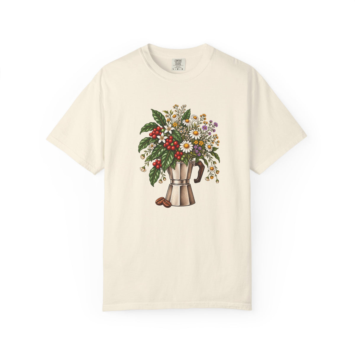 Moka Pot Bouquet T-Shirt