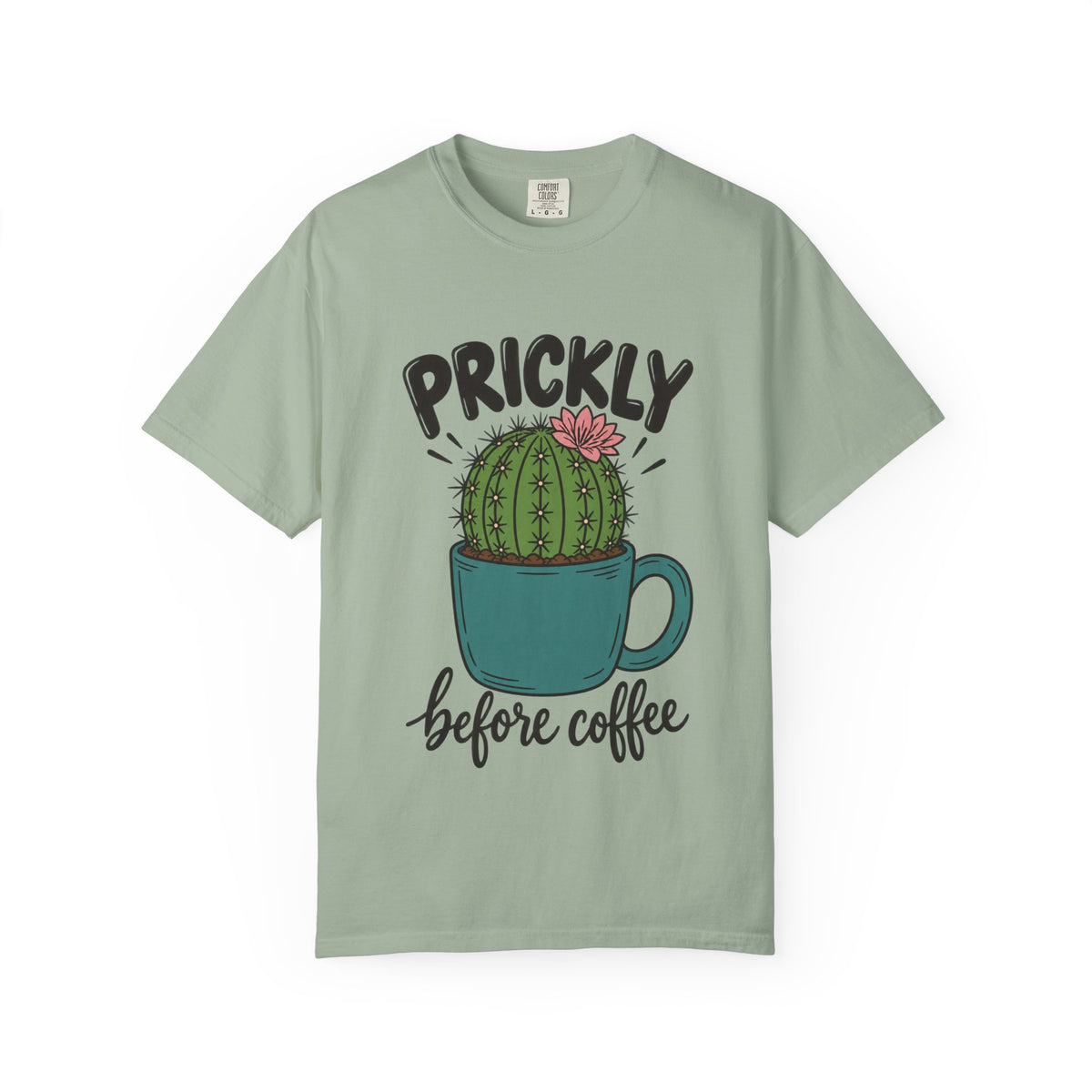 Prickly Before Coffee Cactus T-Shirt