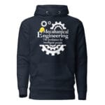 Mechanical Engineering Unisex Hoodie [Front Side] - Image 2