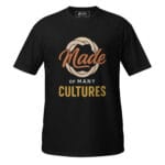 Made Of Many Cultures Identity Pride Tee