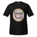 Social Battery 1% T-Shirt - Image 8