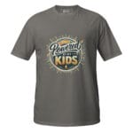 Powered of my kids Unisex T-Shirt - Image 7