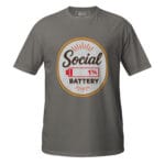 Social Battery 1% T-Shirt - Image 15