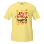 Leaves are falling, autumn is calling Light Unisex T-Shirt - Image 3
