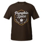 Pumpkin Spice State of Mind Unisex T-Shirt - Image 3