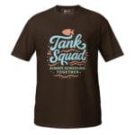 Tank Squad Always Schooling Together Dark Unisex T-Shirt - Image 3