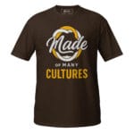 Made Of Many Cultures Identity Pride Tee - Image 3