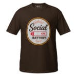 Social Battery 1% T-Shirt - Image 10