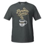 Pumpkin Spice State of Mind Dark Unisex T-Shirt - Image 5