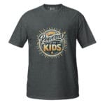 Powered of my kids Unisex T-Shirt - Image 12