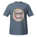 Social Battery 1% T-Shirt - Image 7