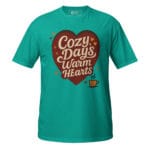 Cozy Days, Warm Hearts Unisex T-Shirt - Image 9