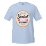 Social Battery 1% T-Shirt - Image 5