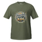 Powered of my kids Unisex T-Shirt - Image 8