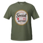 Social Battery 1% T-Shirt - Image 14