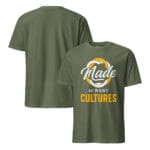 Made Of Many Cultures Identity Pride Tee - Image 17