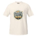 Powered of my kids Unisex T-Shirt - Image 3