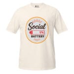 Social Battery 1% T-Shirt - Image 2