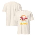 Made Of Many Cultures Identity Pride Tee - Image 5