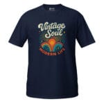 Vintage Soul Modern Life Unisex T-Shirt - Image 3