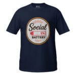 Social Battery 1% T-Shirt - Image 9