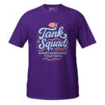 Tank Squad Always Schooling Together Dark Unisex T-Shirt - Image 4