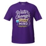 Water Changes Clear Mind Dark Tee - Image 4