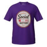 Social Battery 1% T-Shirt - Image 11