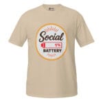 Social Battery 1% T-Shirt - Image 6