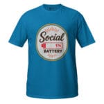 Social Battery 1% T-Shirt - Image 13