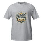 Powered of my kids Unisex T-Shirt - Image 5