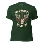 Wild Rebels Tour 84 Unisex t-shirt - Image 4
