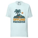 Offline Paradise Unisex t-shirt - Image 3