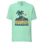 Offline Paradise Unisex t-shirt - Image 8