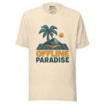 Offline Paradise Unisex t-shirt - Image 6