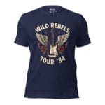 Wild Rebels Tour 84 Unisex t-shirt - Image 6