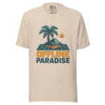 Offline Paradise Unisex t-shirt - Image 10