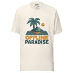 Offline Paradise Unisex t-shirt - Image 4